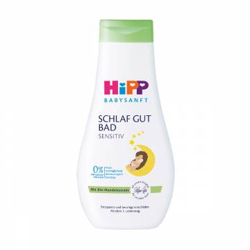 Пена для ванны HiPP Babysanft Спокойной ночи, 350 мл Пена для ванны HiPP Babysanft Спокойной ночи, 350 мл