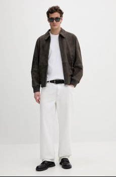 Замшевая куртка HUGO Lemai