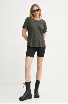 Хлопковая футболка G-Star Rolled up sl BF