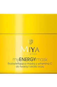 Осветляющая маска для лица Miya Cosmetics myENERGYmask Brightening Mask с витамином С, 50 мл