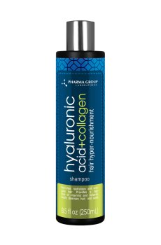 Шампунь для волос PHARMA GROUP Laboratories Hyaluronic Acid + Collagen Shampoo, 250 мл