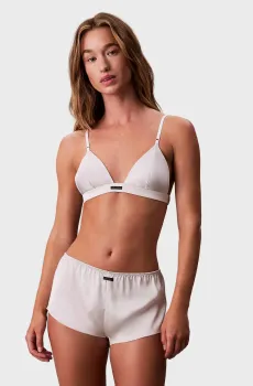 Женский белый бюстгальтер UNLINED Белый XL Calvin Klein LV00QF8392