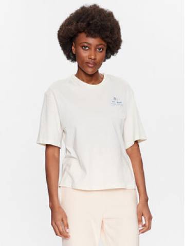 Mustang Футболка Audrey 1013397 Écru Regular Fit Mustang Футболка Audrey 1013397 Écru Regular Fit