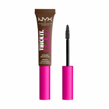 Тушь для бровей, придающая густоту NYX Professional Makeup Thick It Stick It Thinckening Brow Mascara 06 Brunette, 7 мл Тушь для бровей, придающая густоту NYX Professional Makeup Thick It Stick It Thinckening Brow Mascara 06 Brunette, 7 мл