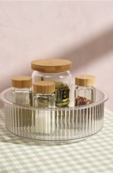 Обертовий піднос - clear