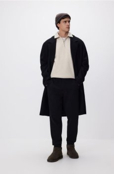 Reserved - Трикотажні штани slim - чорний - 8923N-99X