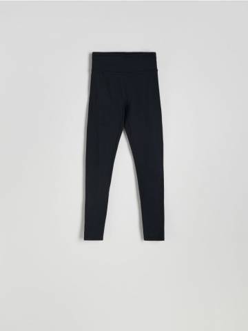 Reserved - Легінси з завищеною талією - чорний - 8153B-99X