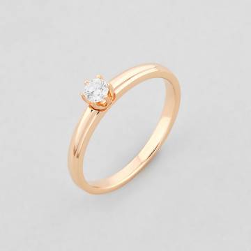 Золотое кольцо Minimal к526-ч-15 15 Золотое кольцо Minimal к526-ч-15 15