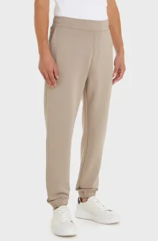 Мужские бежевые спортивные брюки COLOR EMBOSSED LOGO Бежевый XL Calvin Klein K10K112688