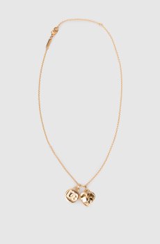 Золотая цепочка с подвесками DG