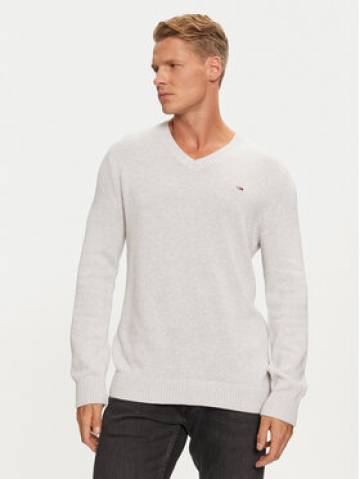Tommy Jeans Светр Essential DM0DM19429 Блакитний Slim Fit Tommy Jeans Светр Essential DM0DM19429 Блакитний Slim Fit