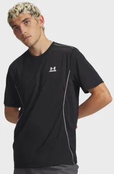 Мужская черная футболка UA Tech Sport Short Sleeve Черный XL Under Armour 6009830-001