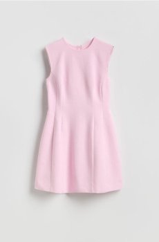 Reserved - Сукня-міні - пастельний рожевий - 736HR-03X