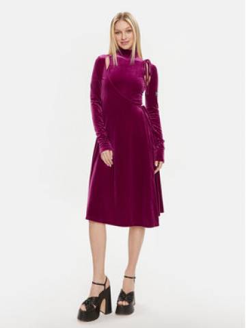 Versace Jeans Couture Повсякденна сукня 73HAO916 Бордовий Regular Fit Versace Jeans Couture Повсякденна сукня 73HAO916 Бордовий Regular Fit