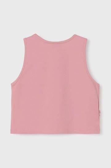 Детская блузка Mayoral цвет розовый с аппликацией