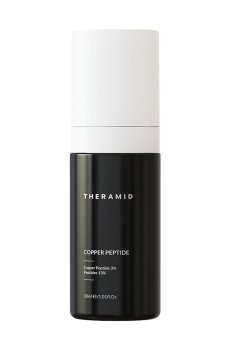 Антивозрастная сыворотка для лица Theramid Copper Peptide с пептидами чистой меди, 30 мл