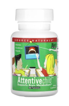 Комплекс внимательный ребенок Source Naturals Attentive Child, 60 таблеток