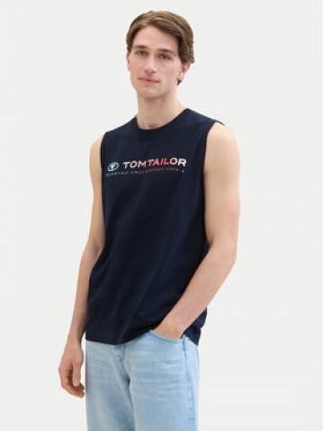 Tom Tailor Майка 1041866 Cиній Regular Fit Tom Tailor Майка 1041866 Cиній Regular Fit