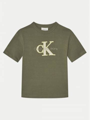 Calvin Klein Jeans Футболка IB0IB02361 Зелений Regular Fit Calvin Klein Jeans Футболка IB0IB02361 Зелений Regular Fit
