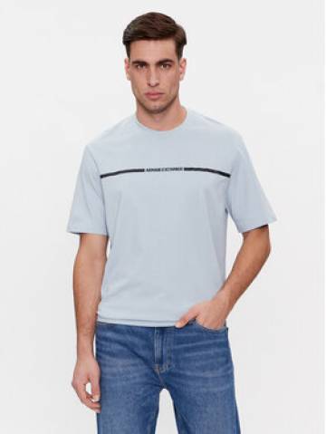 Armani Exchange Футболка 3DZTLG ZJ9JZ 15DB Голубий Regular Fit Armani Exchange Футболка 3DZTLG ZJ9JZ 15DB Голубий Regular Fit