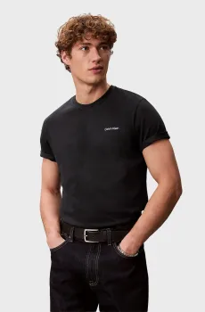 Мужская черная футболка MICRO Черный XXL Calvin Klein LV04LC255G