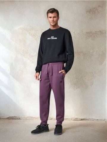 Штани comfort fit - рожевувато-ліловий Штани comfort fit - рожевувато-ліловий