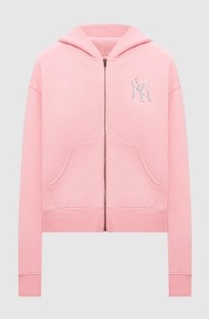 Розовая утепленная спортивная куртка Yankees