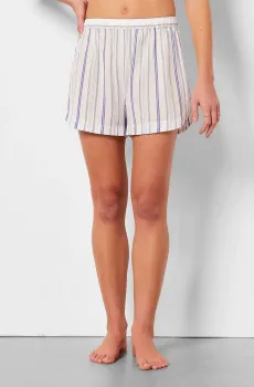 Женские белые шорты в полоску CANO Белый S Etam 6539431