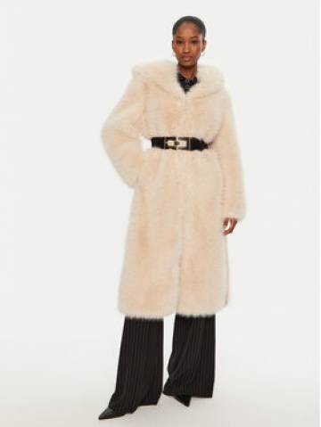 YES LONDON Шуба ECO/024 Бежевий Regular Fit YES LONDON Шуба ECO/024 Бежевий Regular Fit