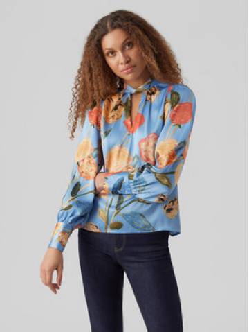 Vero Moda Блузка Renee 10282217 Голубий Standard Fit Vero Moda Блузка Renee 10282217 Голубий Standard Fit