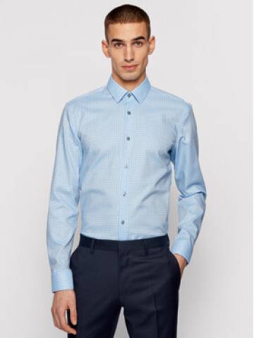 Boss Сорочка Isko 50449900 Блакитний Slim Fit Boss Сорочка Isko 50449900 Блакитний Slim Fit