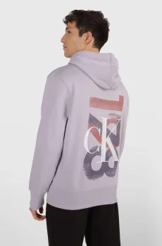 Мужское сиреневое худи VARSITY 1978 Сиреневый XXL Calvin Klein Jeans J30J324209