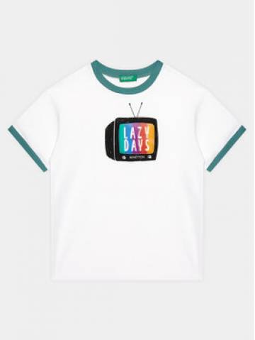 United Colors Of Benetton Футболка 3096C10HI Білий Regular Fit United Colors Of Benetton Футболка 3096C10HI Білий Regular Fit
