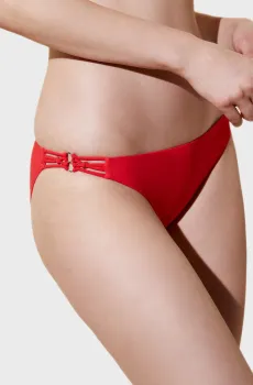 Женские красные трусики от купальника EDDY Красный L Etam 6516731
