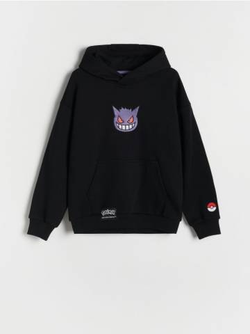 Reserved - Світшот оверсайз Pokémon - чорний - 294BF-99X Reserved - Світшот оверсайз Pokémon - чорний - 294BF-99X