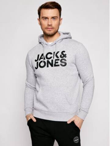Jack&Jones Світшот Corp Logo 12152840 Сірий Regular Fit Jack&Jones Світшот Corp Logo 12152840 Сірий Regular Fit