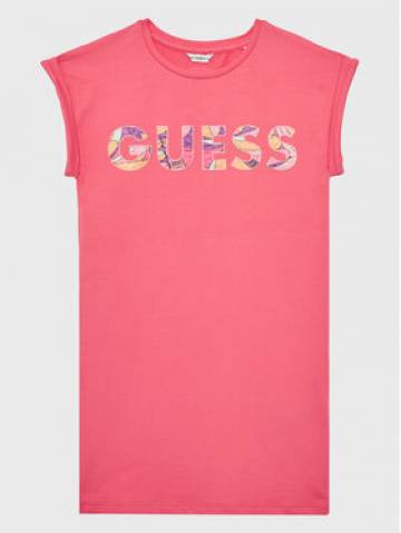 Guess Повсякденна сукня J3GK35 KAE23 Рожевий Regular Fit Guess Повсякденна сукня J3GK35 KAE23 Рожевий Regular Fit
