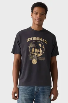 Чоловіча темно-сіра футболка Серый L Levi’s® 87373;0257