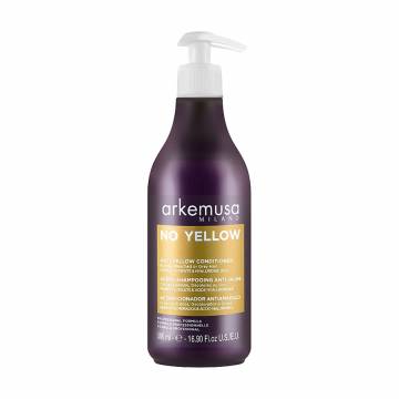 Кондиционер Arkemusa No Yellow Conditioner против желтизны, для блонда, осветленных и седых волос, 500 мл Кондиционер Arkemusa No Yellow Conditioner против желтизны, для блонда, осветленных и седых волос, 500 мл
