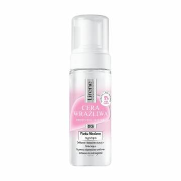 Успокаивающая мицеллярная пенка для лица Lirene Sensitive Skin Soothing Micellar Foam, 150 мл Успокаивающая мицеллярная пенка для лица Lirene Sensitive Skin Soothing Micellar Foam, 150 мл