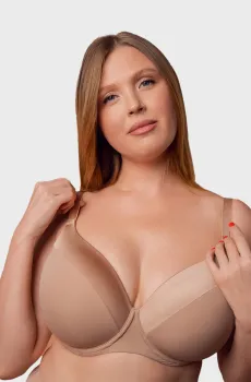 Женский бежевый бюстгальтер Memory foam Бежевый 90C brabrabra SLZ24201248