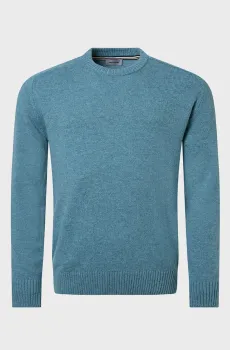 Мужской бирюзовый шерстяной джемпер Бирюзовый XXL Pierre Cardin PC.-C5 51600.5122