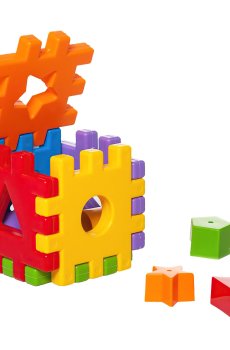 Развивающая игрушка-сортер Tigres Magic Cub Волшебный куб, от 1 года, 12 элементов (39176)