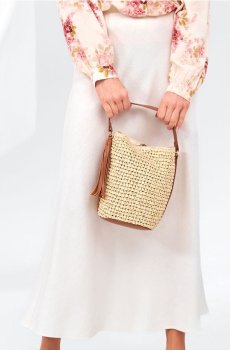 Мідіспідниця - нюдовий