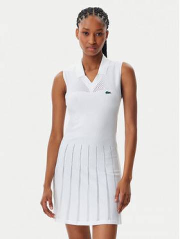 Lacoste Сукня тенісна EF0615 Білий Slim Fit Lacoste Сукня тенісна EF0615 Білий Slim Fit