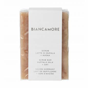 Скраб-мыло Biancamore Scrub Bar Buffalo Milk And Oat на основе натурального овса, 100 г Скраб-мыло Biancamore Scrub Bar Buffalo Milk And Oat на основе натурального овса, 100 г