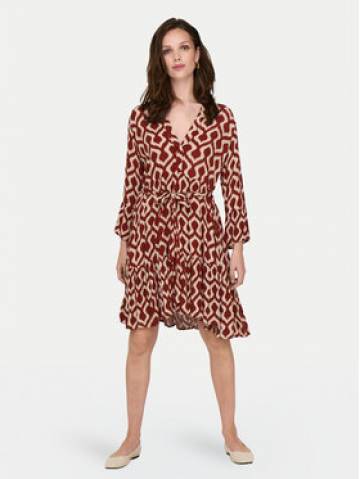 ONLY Повсякденна сукня Clemmentine 15320417 Бордовий Regular Fit ONLY Повсякденна сукня Clemmentine 15320417 Бордовий Regular Fit