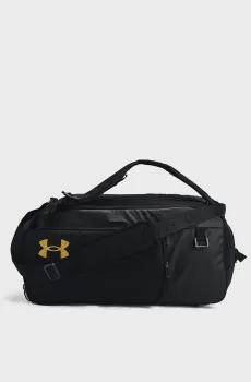 Черная спортивная сумка-рюкзак UA Contain Duo MD BP Duffle Черный ONESIZE Under Armour 1381919-001