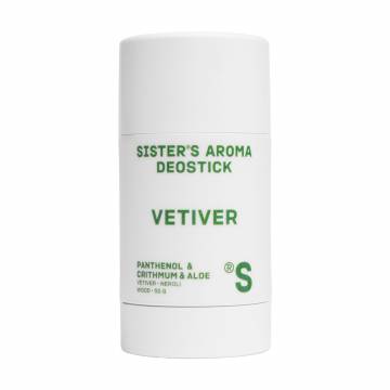Твердый дезодорант Sisters Aroma Vetiver Deostick Ветивер, женский, 50 г Твердый дезодорант Sisters Aroma Vetiver Deostick Ветивер, женский, 50 г