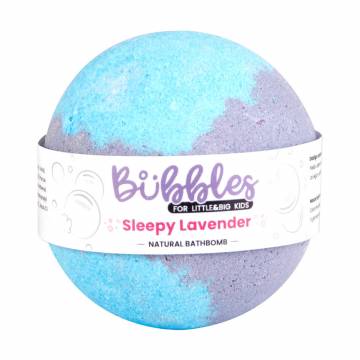 Детская бомбочка для ванны Beauty Jar Bubbles Sleepy Lavender, 120 г Детская бомбочка для ванны Beauty Jar Bubbles Sleepy Lavender, 120 г